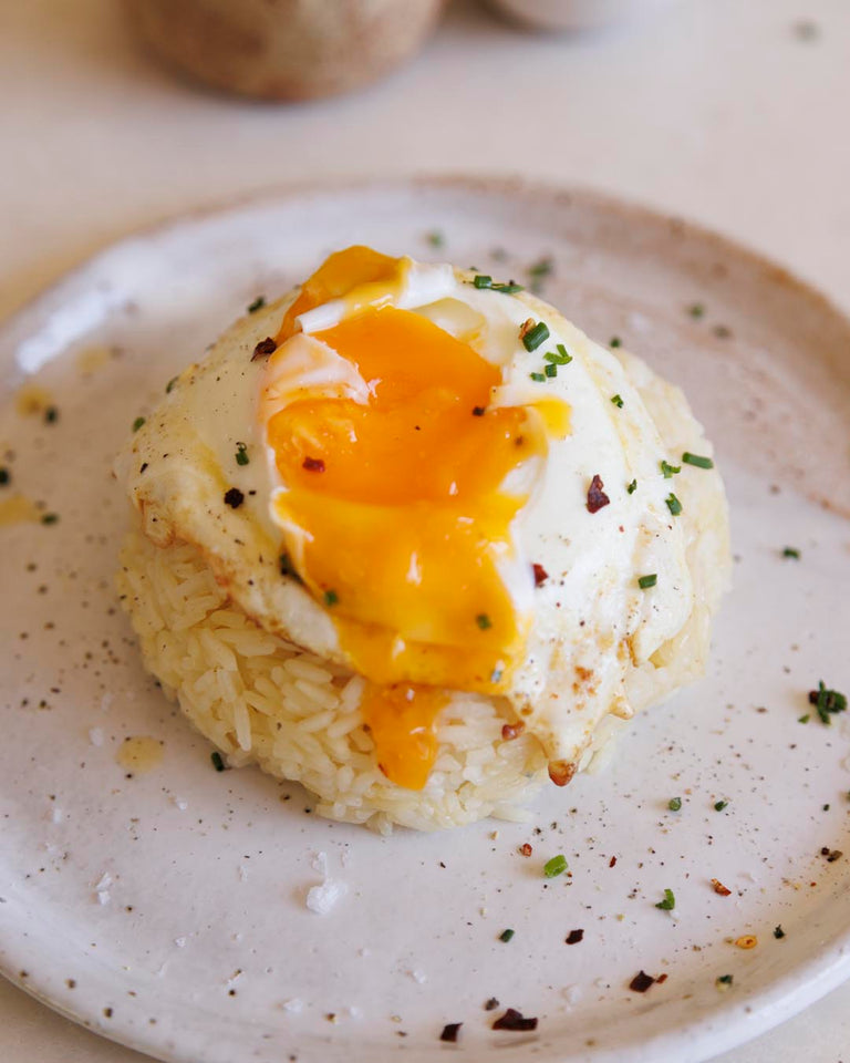 Brothy Rice with Fried Egg – Nutra Naturals