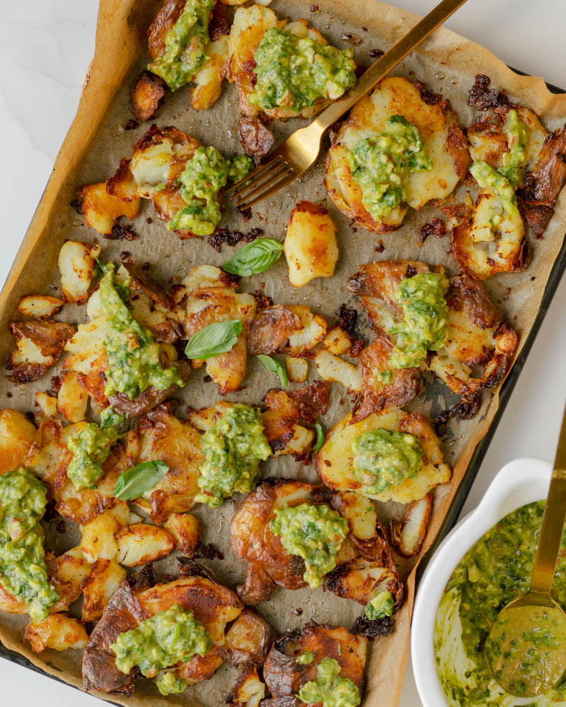 Crispy Smashed Potatoes – Nutra Naturals