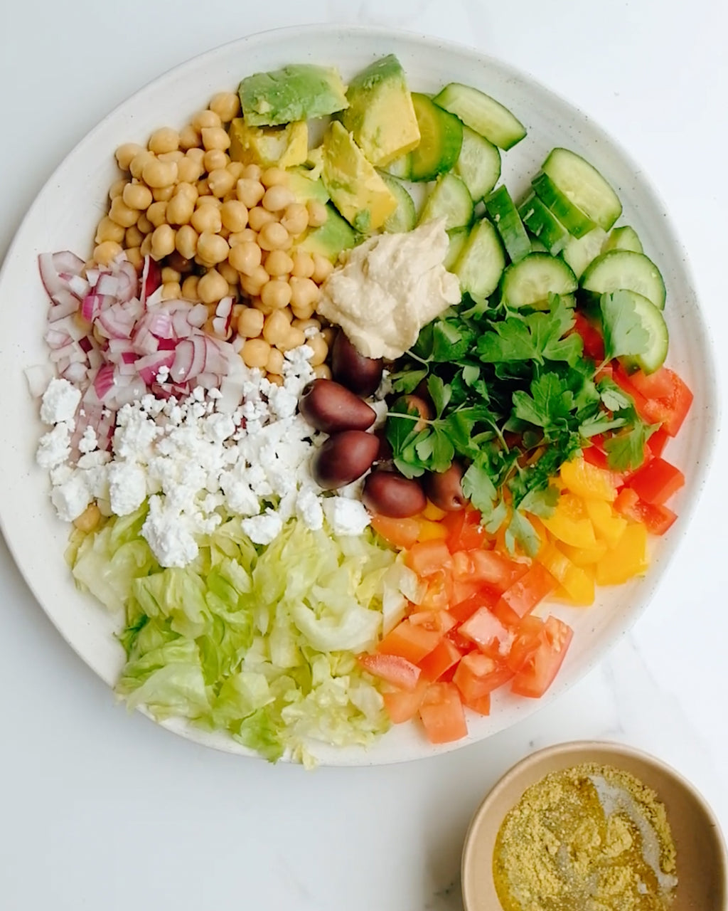 10 Minute Chopped Greek Salad – Nutra Organics