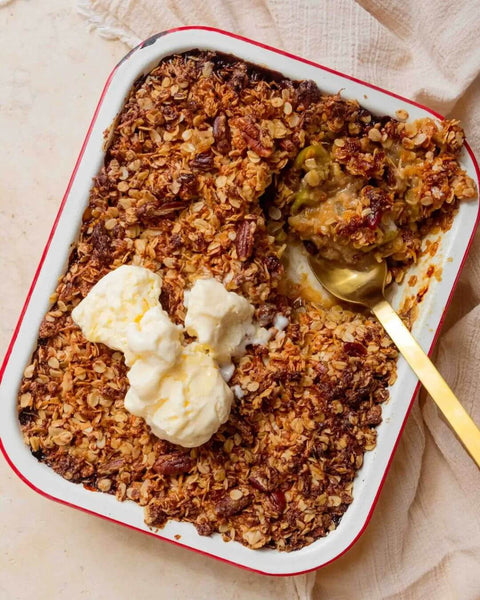 Apple and Pecan Beauty Crumble