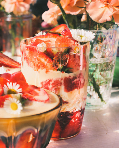 Strawberry and Custard Trifle