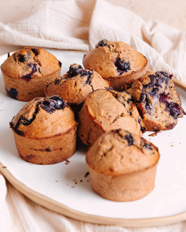 Blueberry Protein Muffins