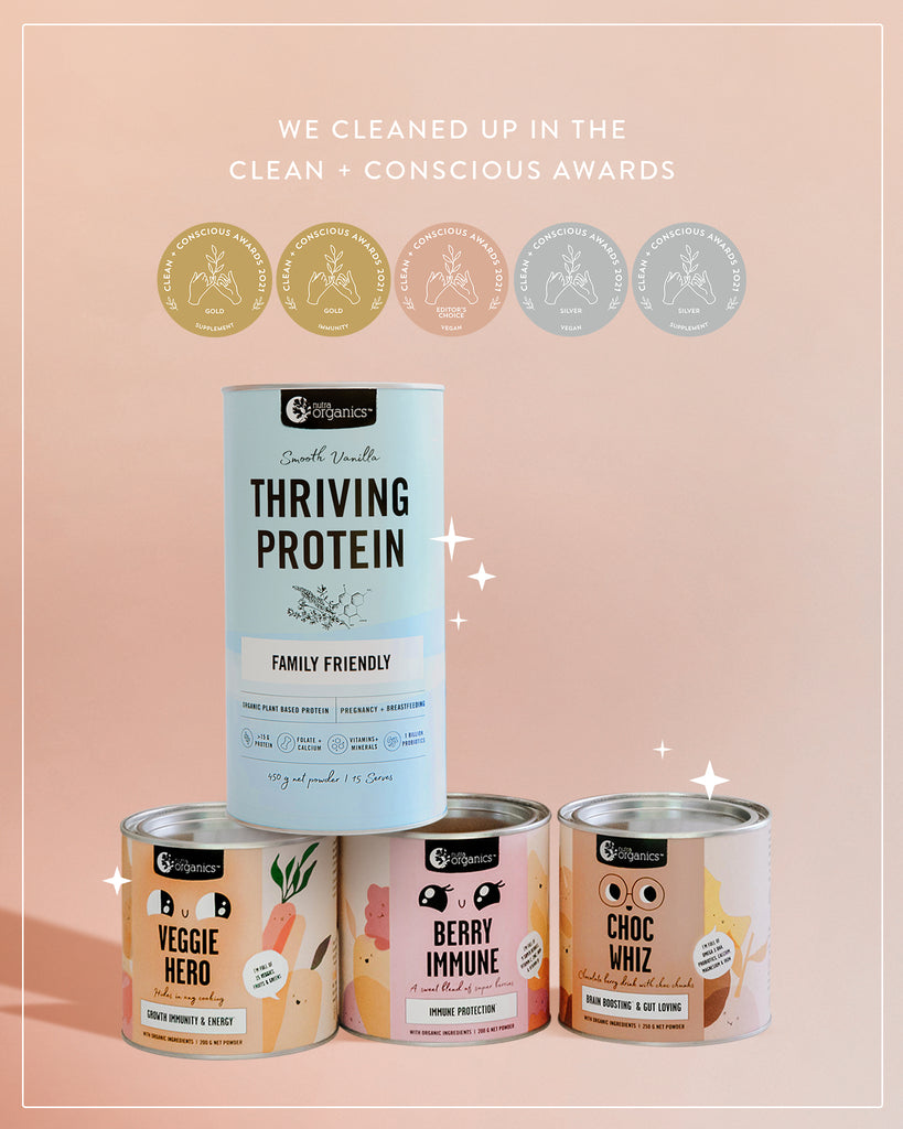 We cleaned up in the Clean + Conscious Awards