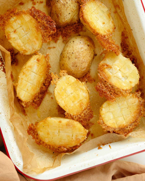 Cheesy Roast Potatoes