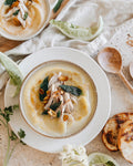 Creamy Cauliflower & Chicken Soup