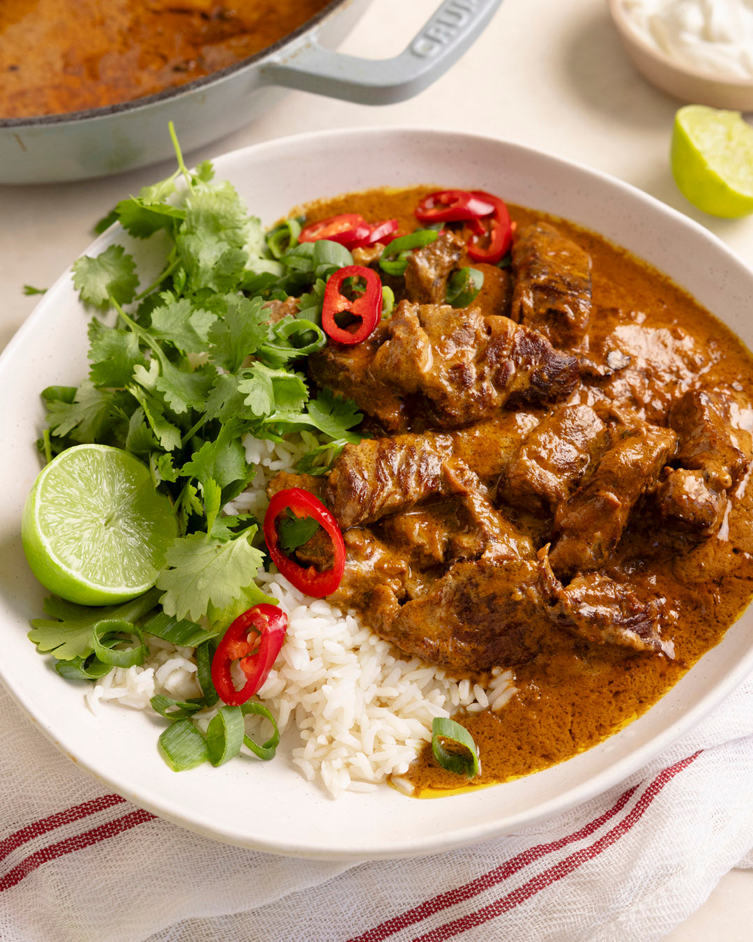 Thai Curried Beef with Creamy Peanut Sauce | Nutra Naturals