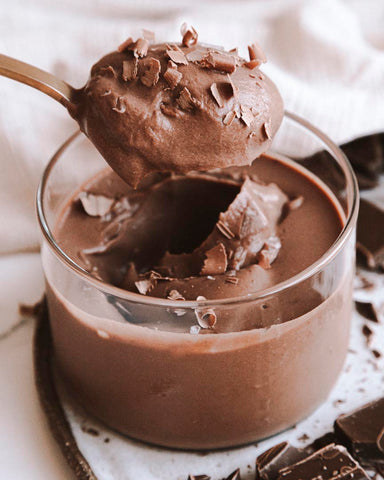 Easiest Salted Caramel Chocolate Mousse
