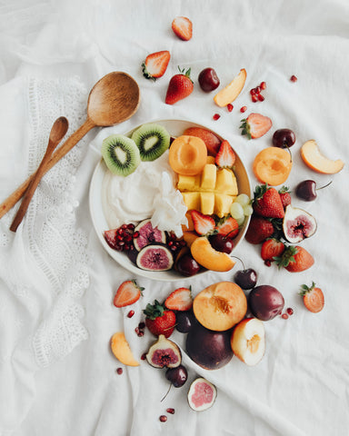 Fruit Salad with Protein Coconut Yoghurt