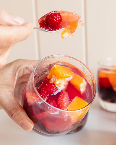 Fruit Salad Jelly Cups