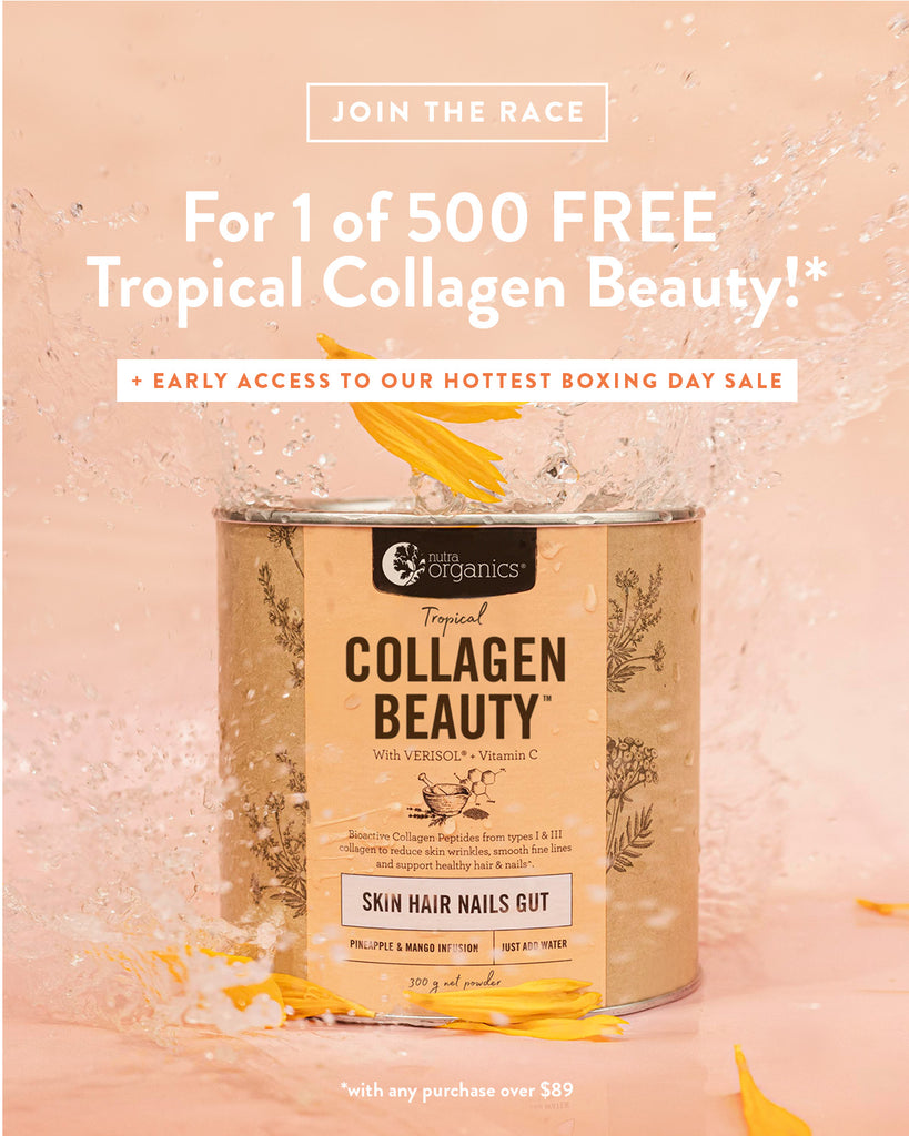 Day 11: Sign up to SMS for a chance to get a free Tropical Collagen Beauty*