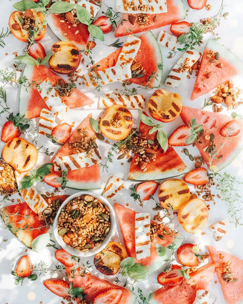 Watermelon & Haloumi