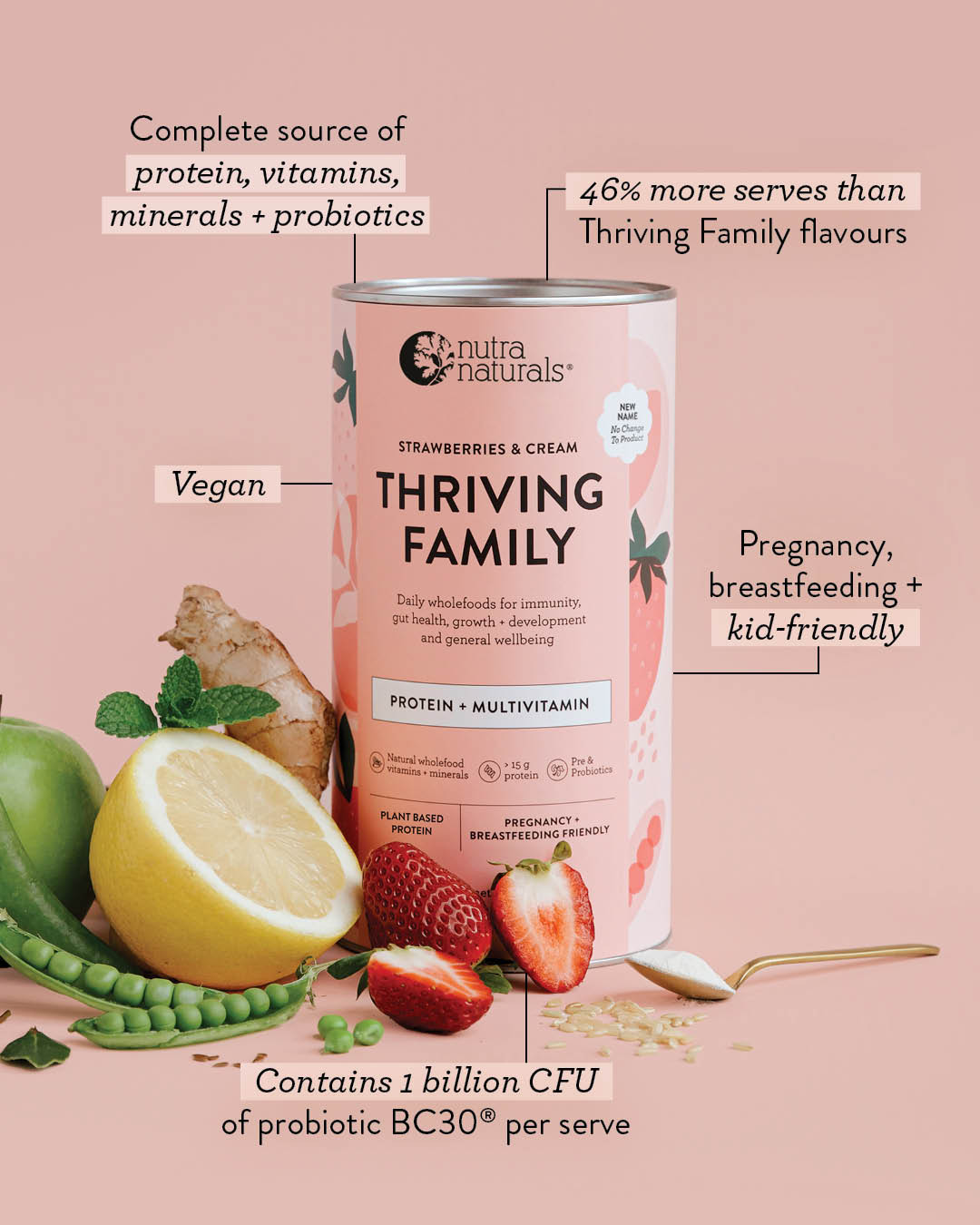 Thriving Family Strawberries & Cream