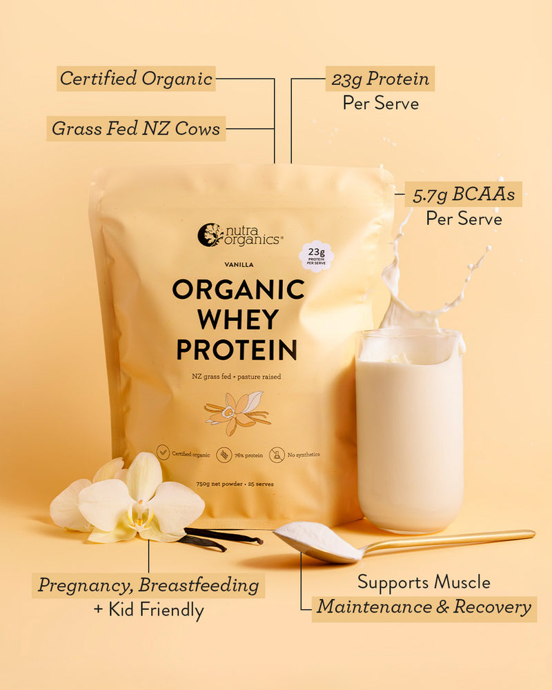 Organic Whey Protein Vanilla
