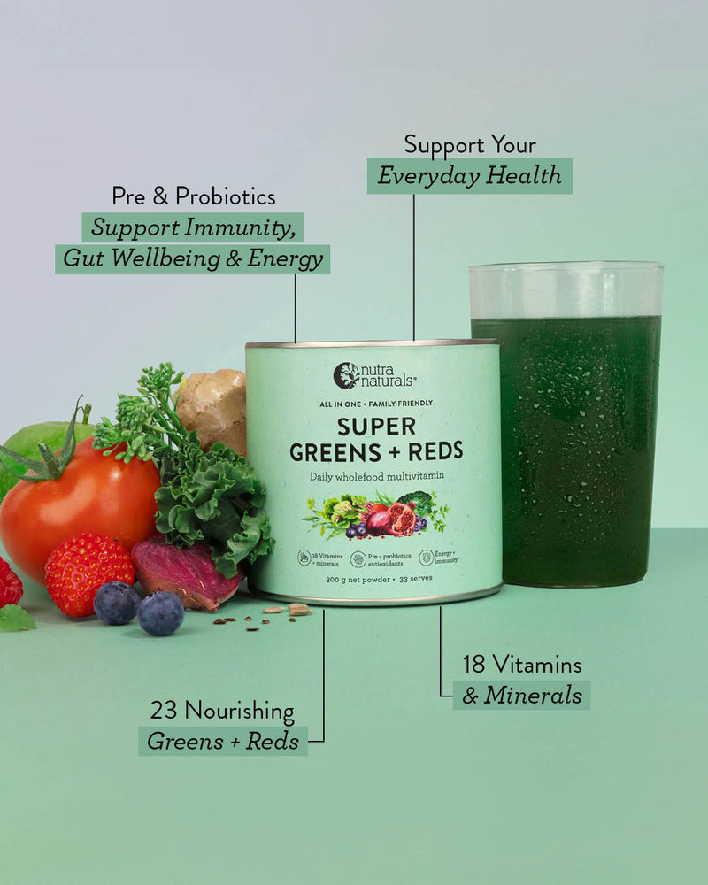 Super Greens + Reds