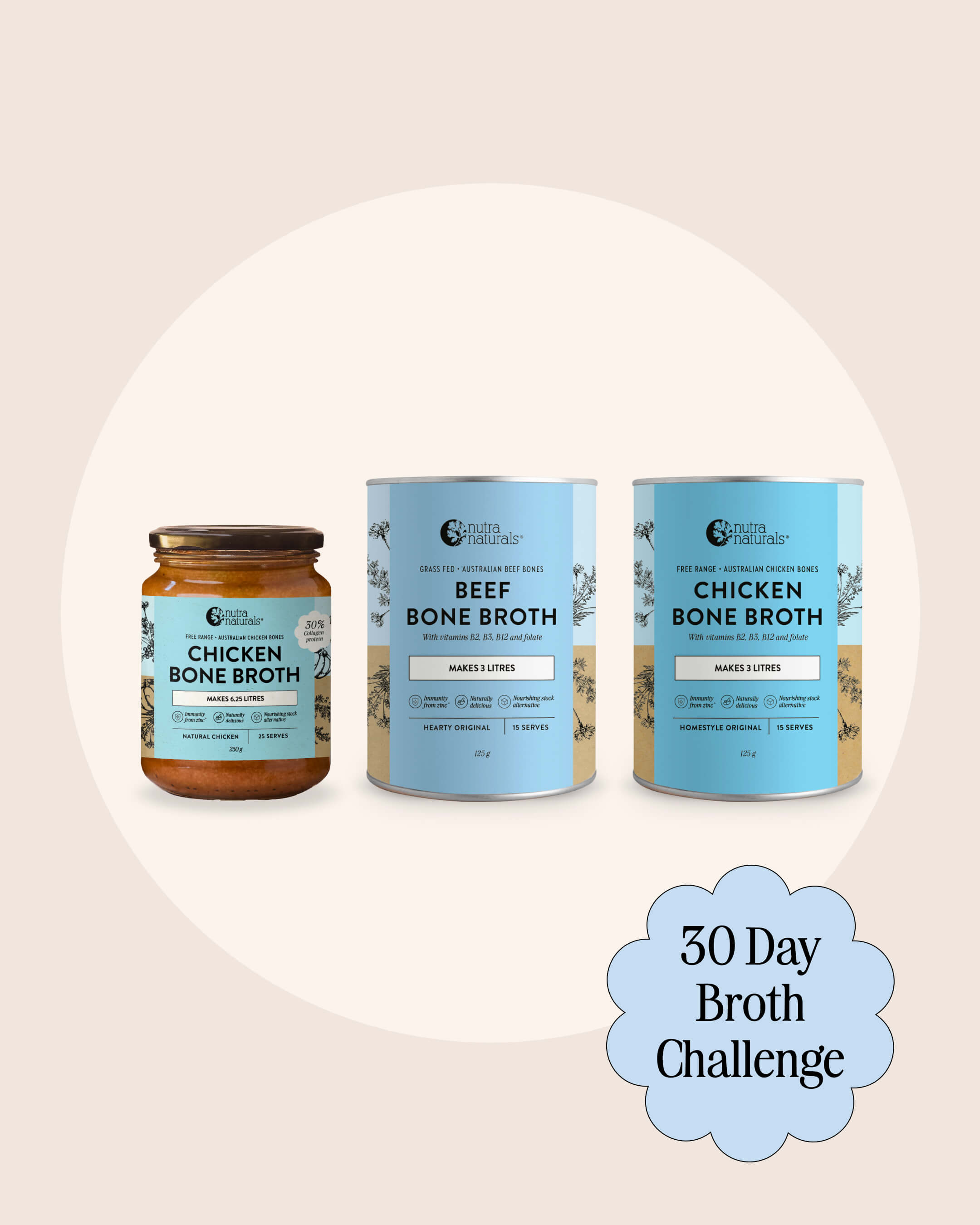 30 Day Broth Challenge Bundle + Free Shipping