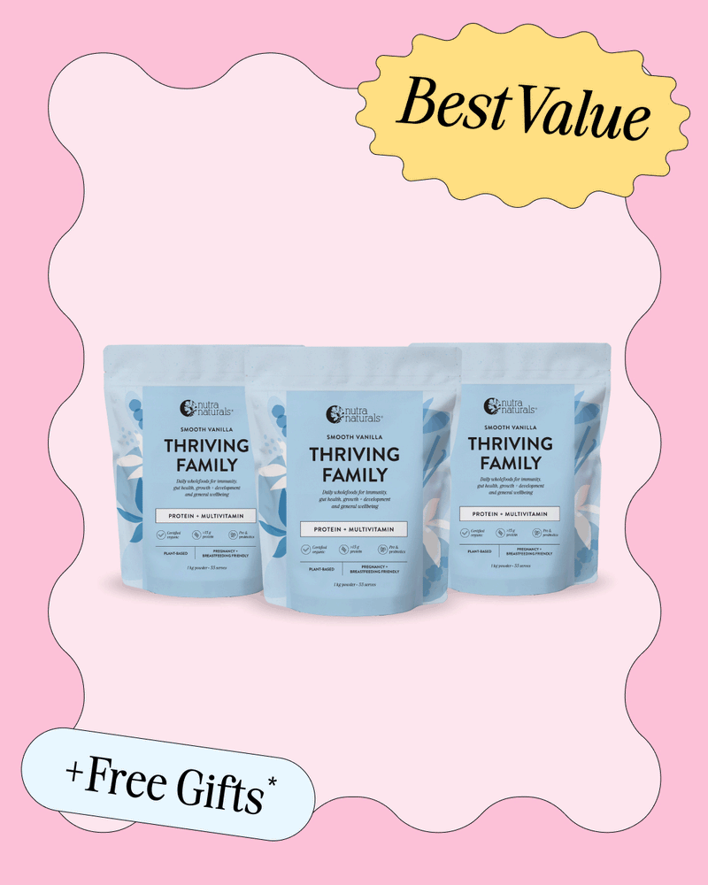  Thriving Family Smooth Vanilla 1 kg x 3