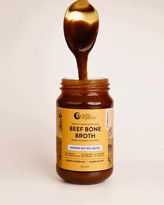 Shop Veggie & Bone Broth Powder Nutra Organics 15 OFF