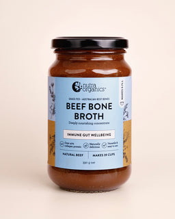 Beef Bone Broth concentrate natural beef is made from grass fed australian beef bone