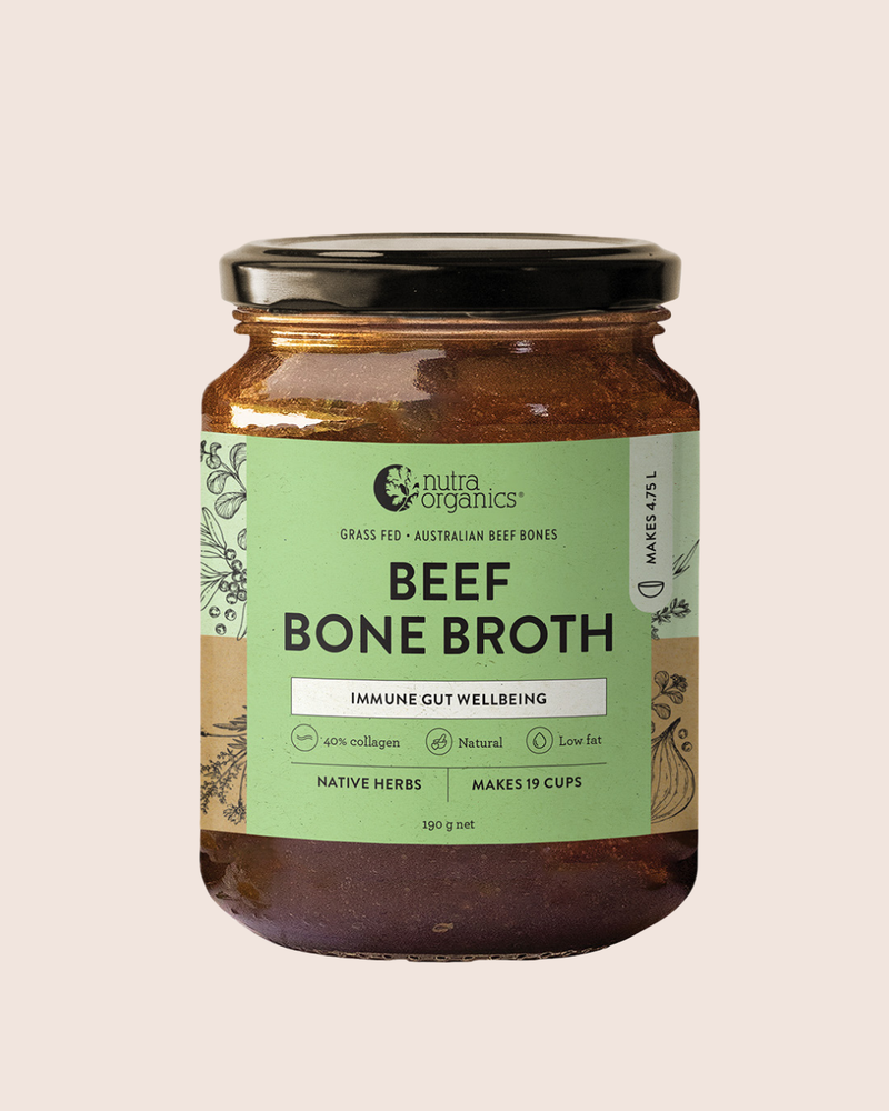 Beef Bone Broth Concentrate Native Herbs 190g