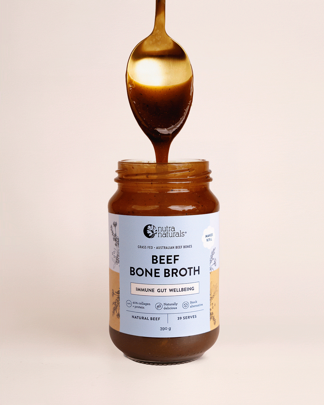 Beef Bone Broth Concentrate Natural Beef