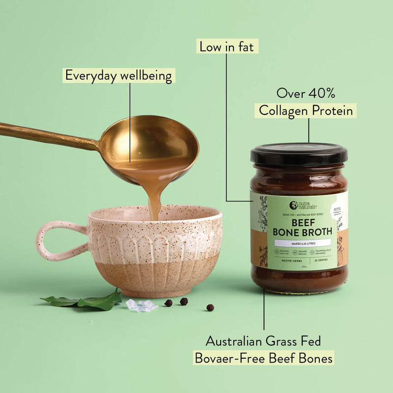 Beef Bone Broth Concentrate Native Herbs