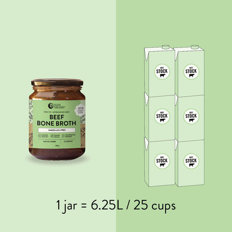 Beef Bone Broth Concentrate Native Herbs