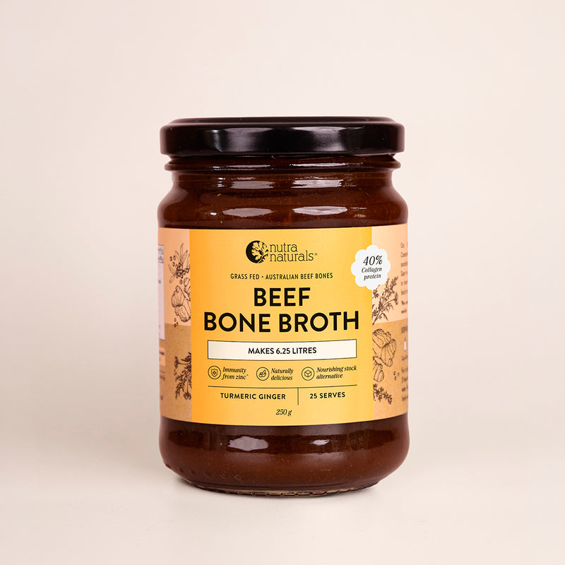 Beef Bone Broth Concentrate Turmeric Ginger