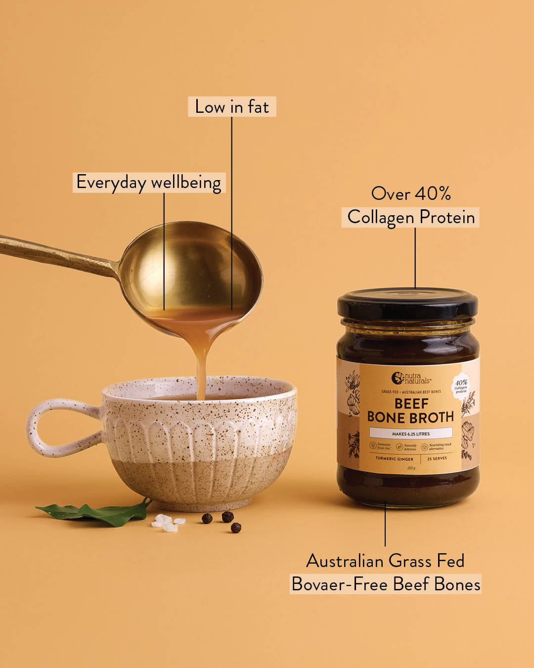 Beef Bone Broth Concentrate with its benefits