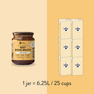 Beef Bone Broth Concentrate Turmeric Ginger