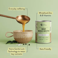Beef Bone Broth Garden Herb