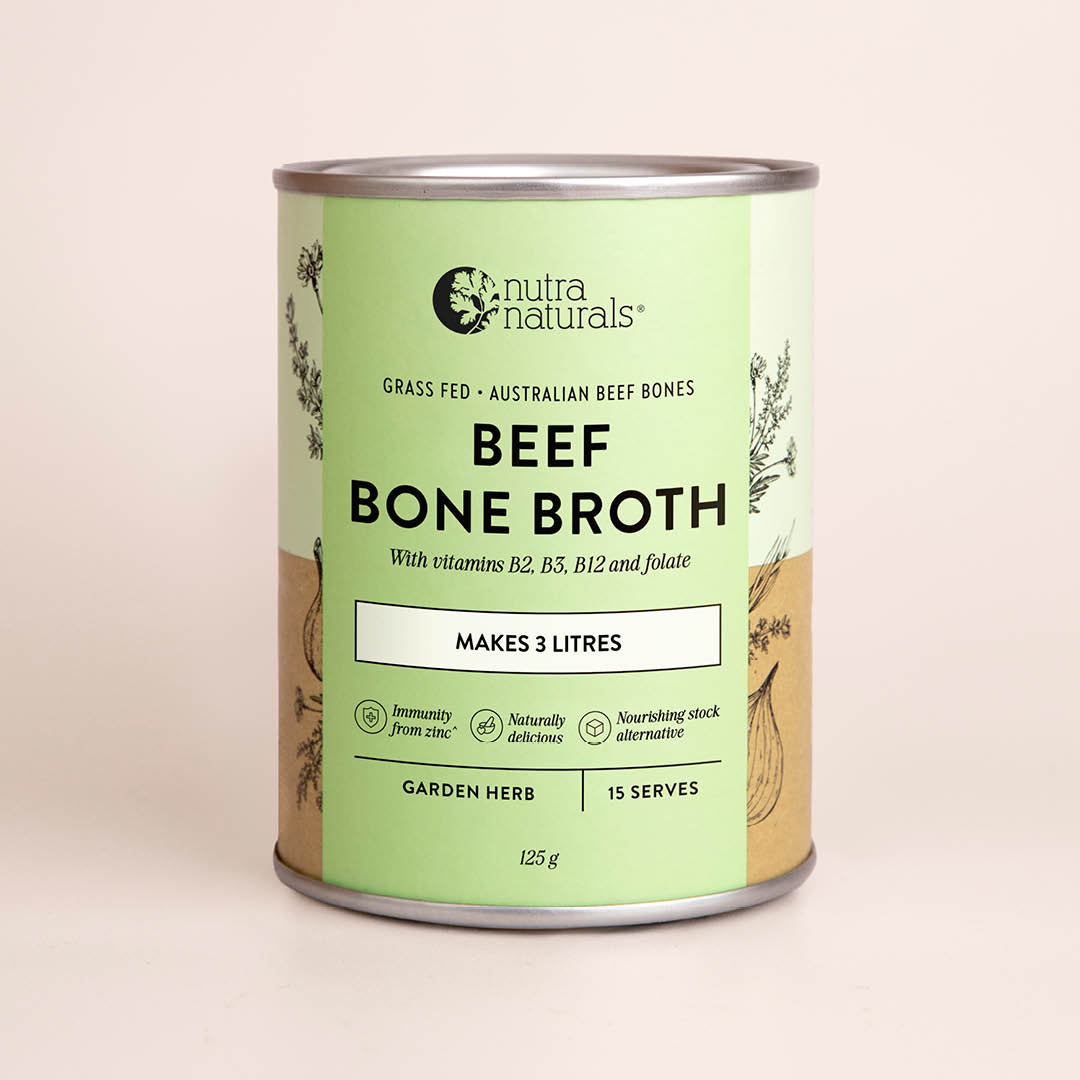 Beef Bone Broth Garden Herb