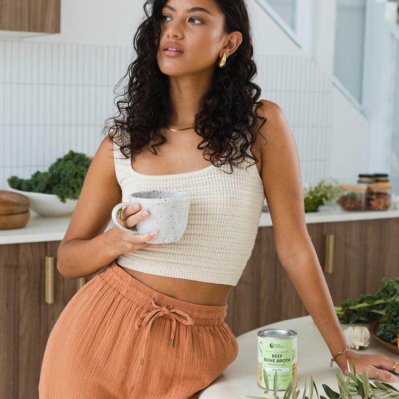 Beef Bone Broth Garden Herb