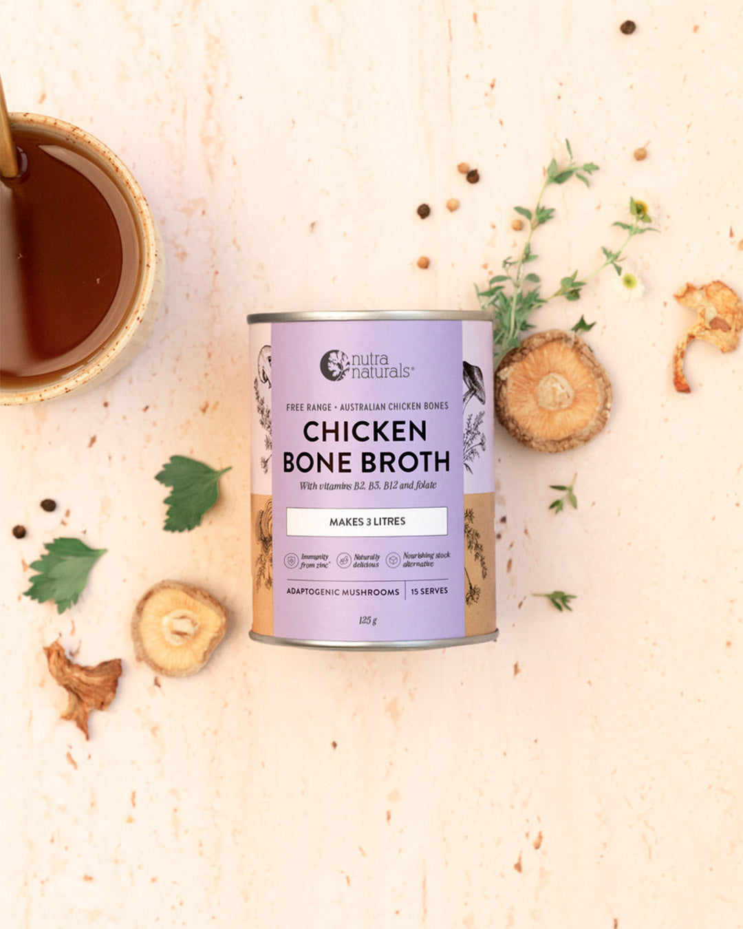 Chicken Bone Broth Adaptogenic Mushroom