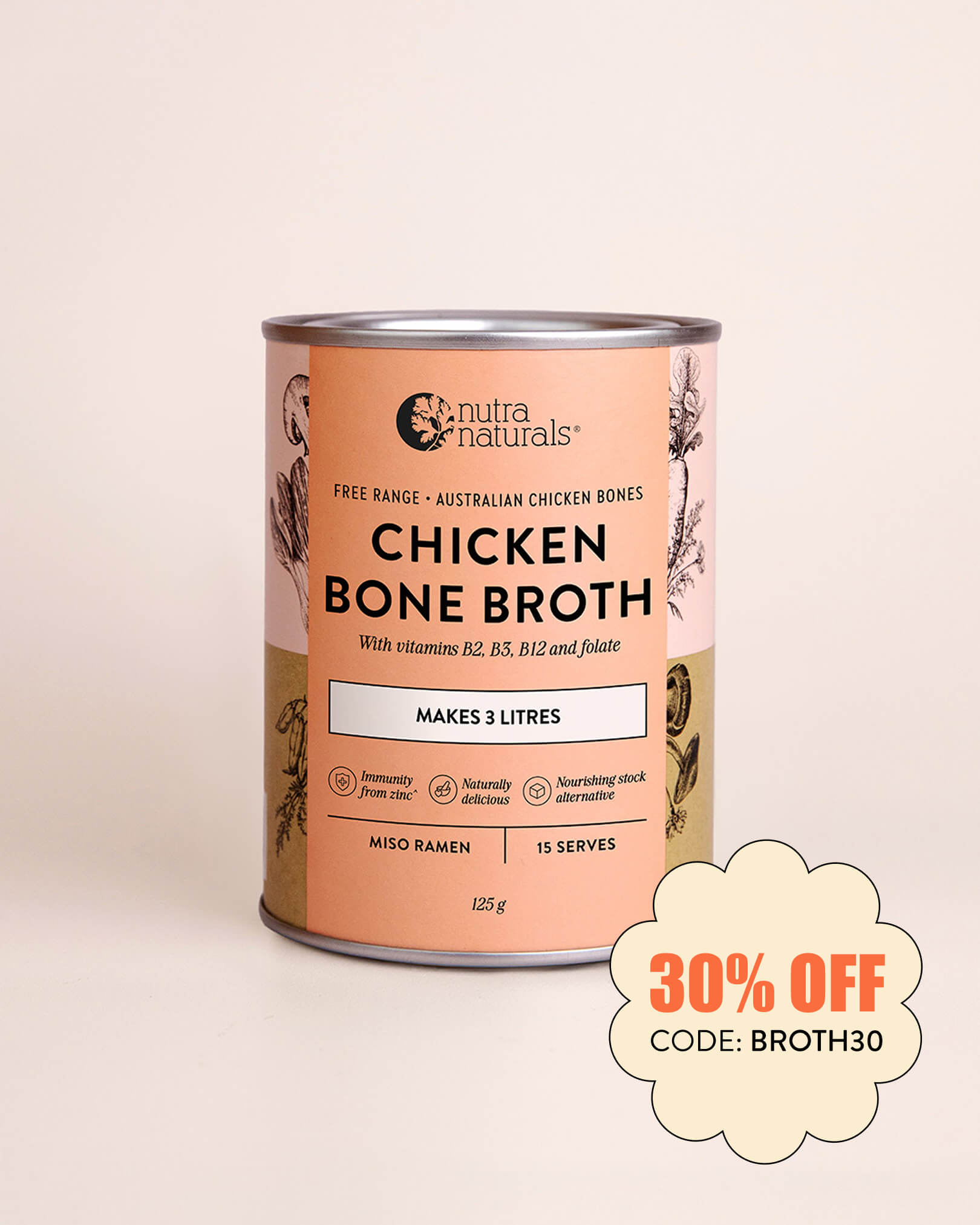Chicken Bone Broth Miso Ramen