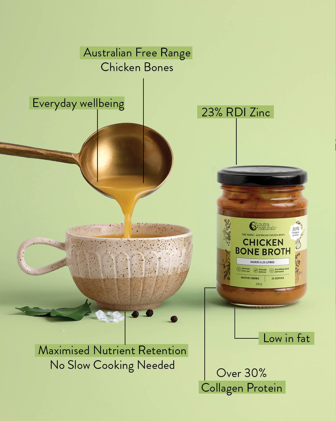 Chicken Bone Broth Concentrate with its benefit