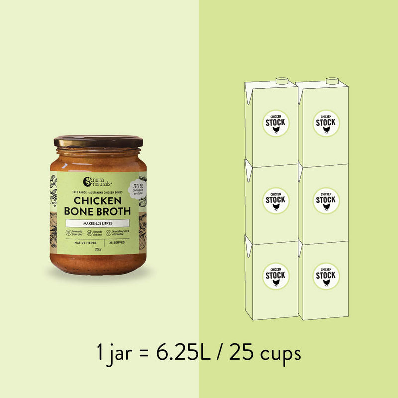 Chicken Bone Broth Concentrate Native Herbs