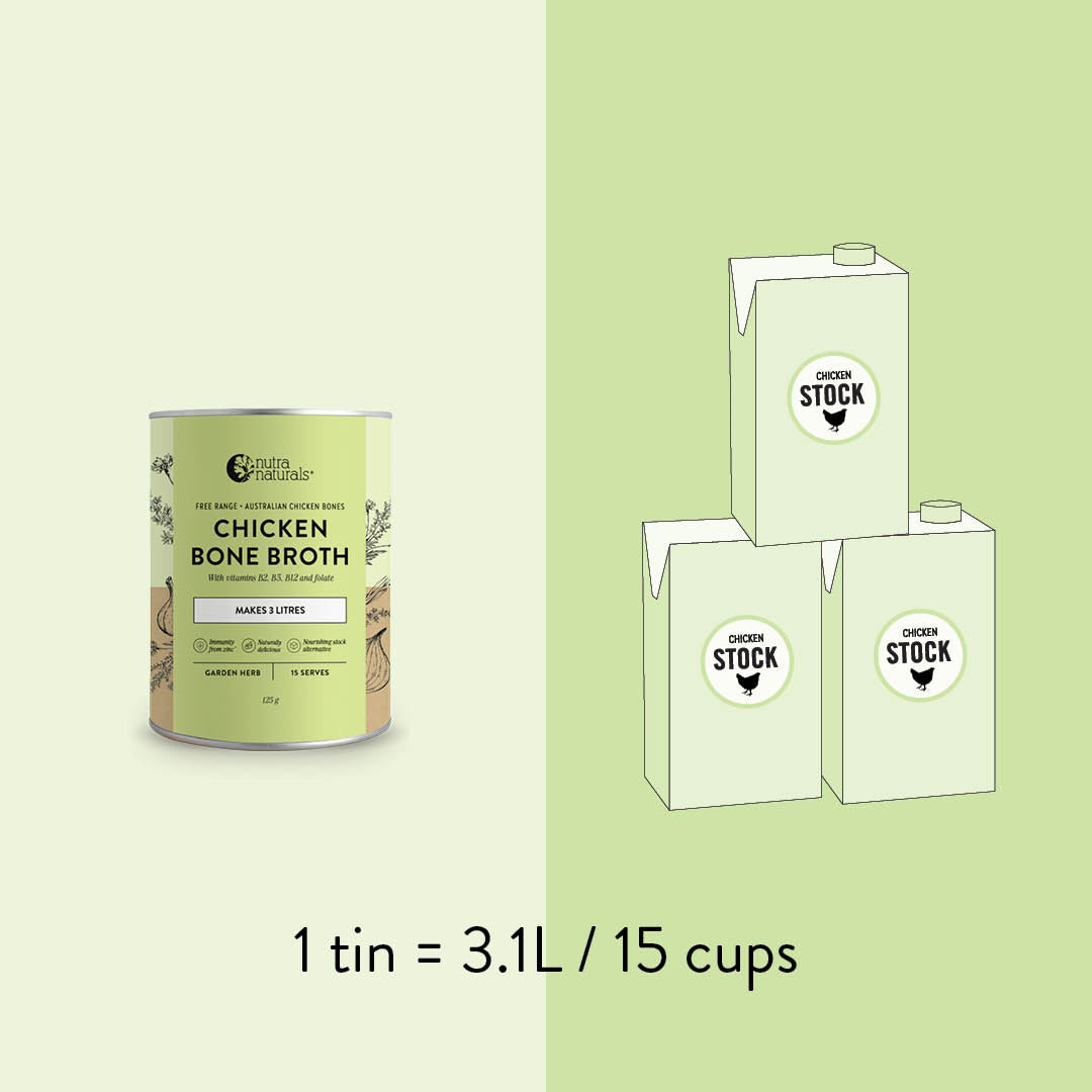 Chicken Bone Broth Garden Herb