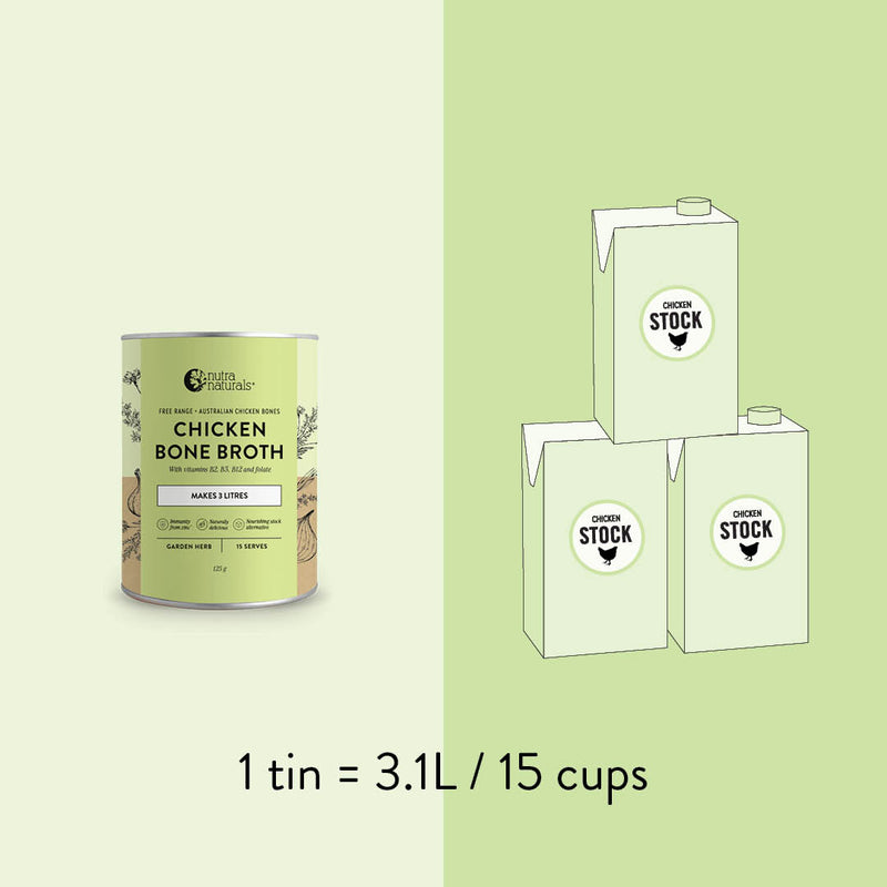Chicken Bone Broth Garden Herb