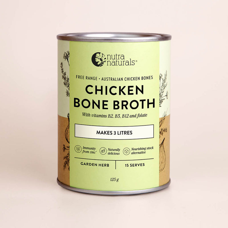 Chicken Bone Broth Garden Herb
