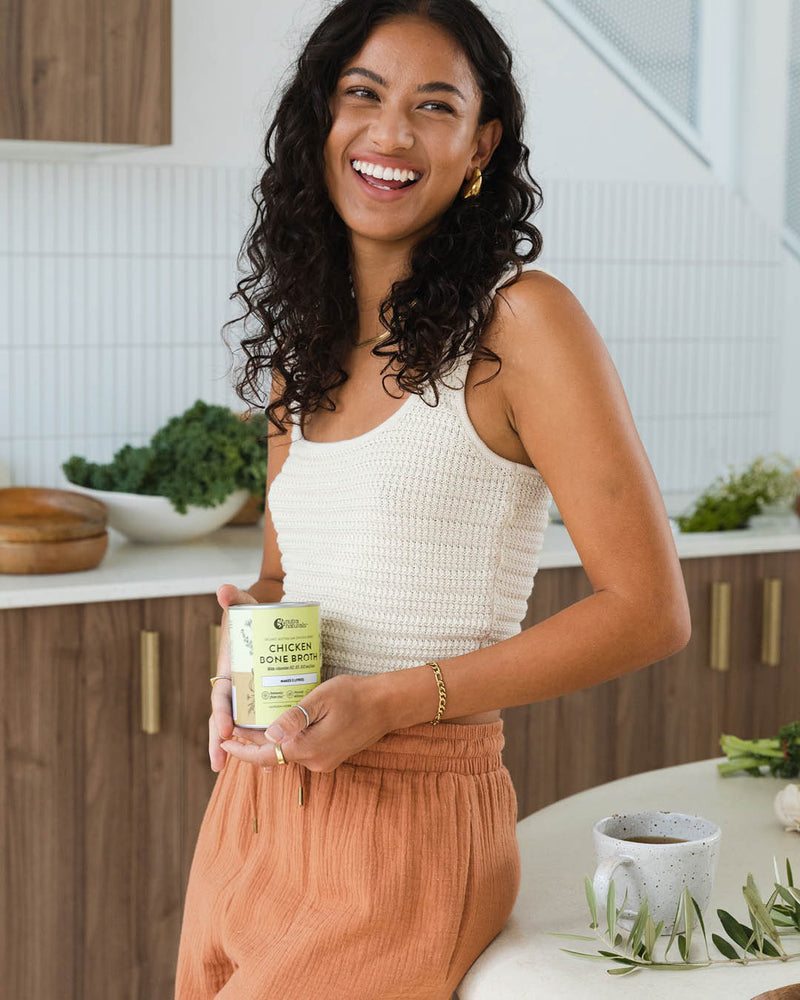 Chicken Bone Broth Garden Herb lifestyle image
