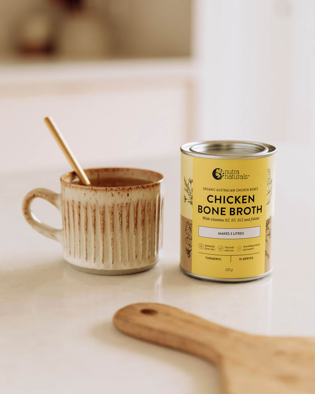 Chicken Bone Broth Turmeric lifestyle image