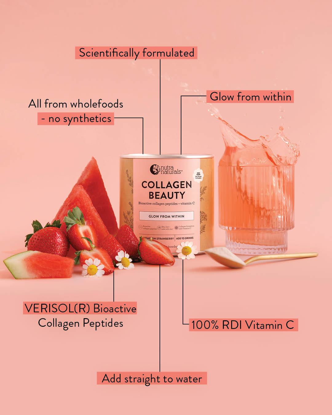 Collagen Beauty Watermelon Strawberry