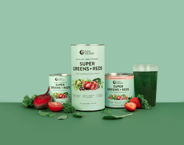 Shop Our Greens & Reds Powder | Immunity Boost Powders – Nutra Naturals