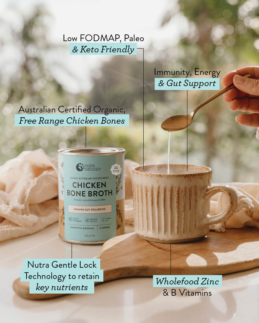 Chicken Bone Broth Homestyle Original