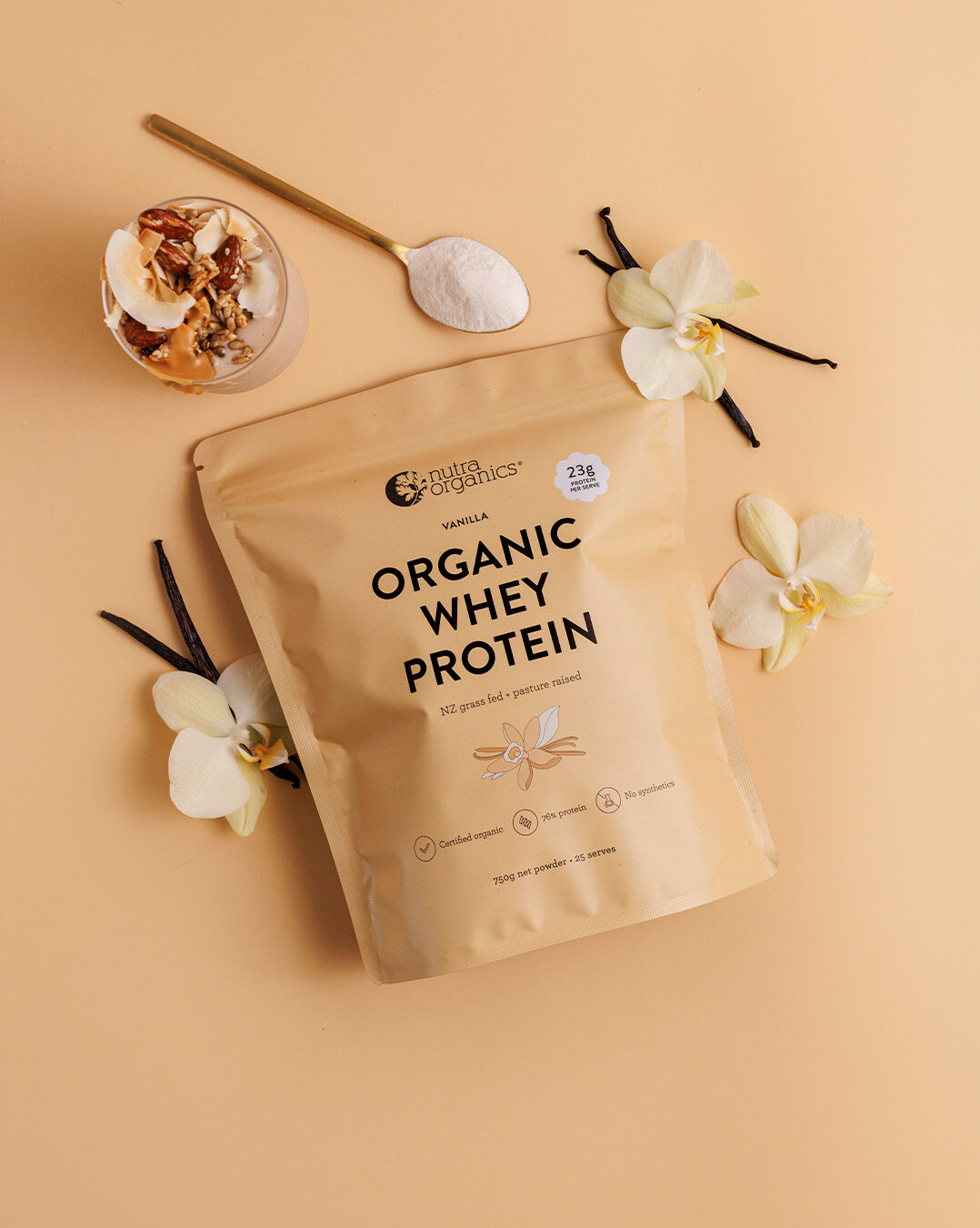 Organic Whey Protein Vanilla