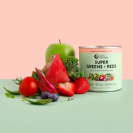 Super Greens + Reds Watermelon Strawberry