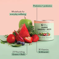 Super Greens + Reds Watermelon Strawberry USP