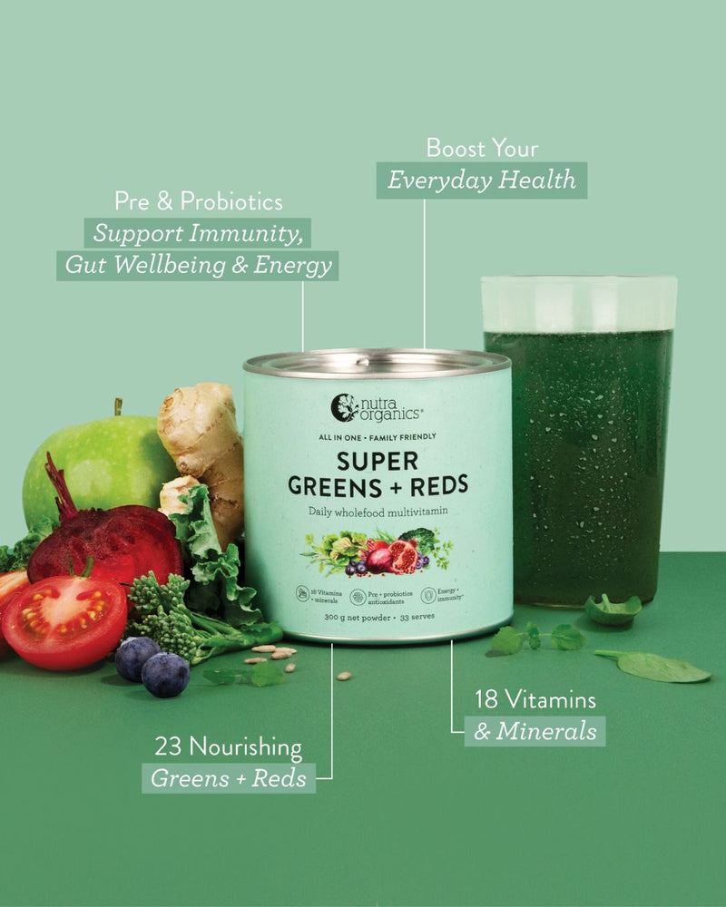 Super Greens + Reds