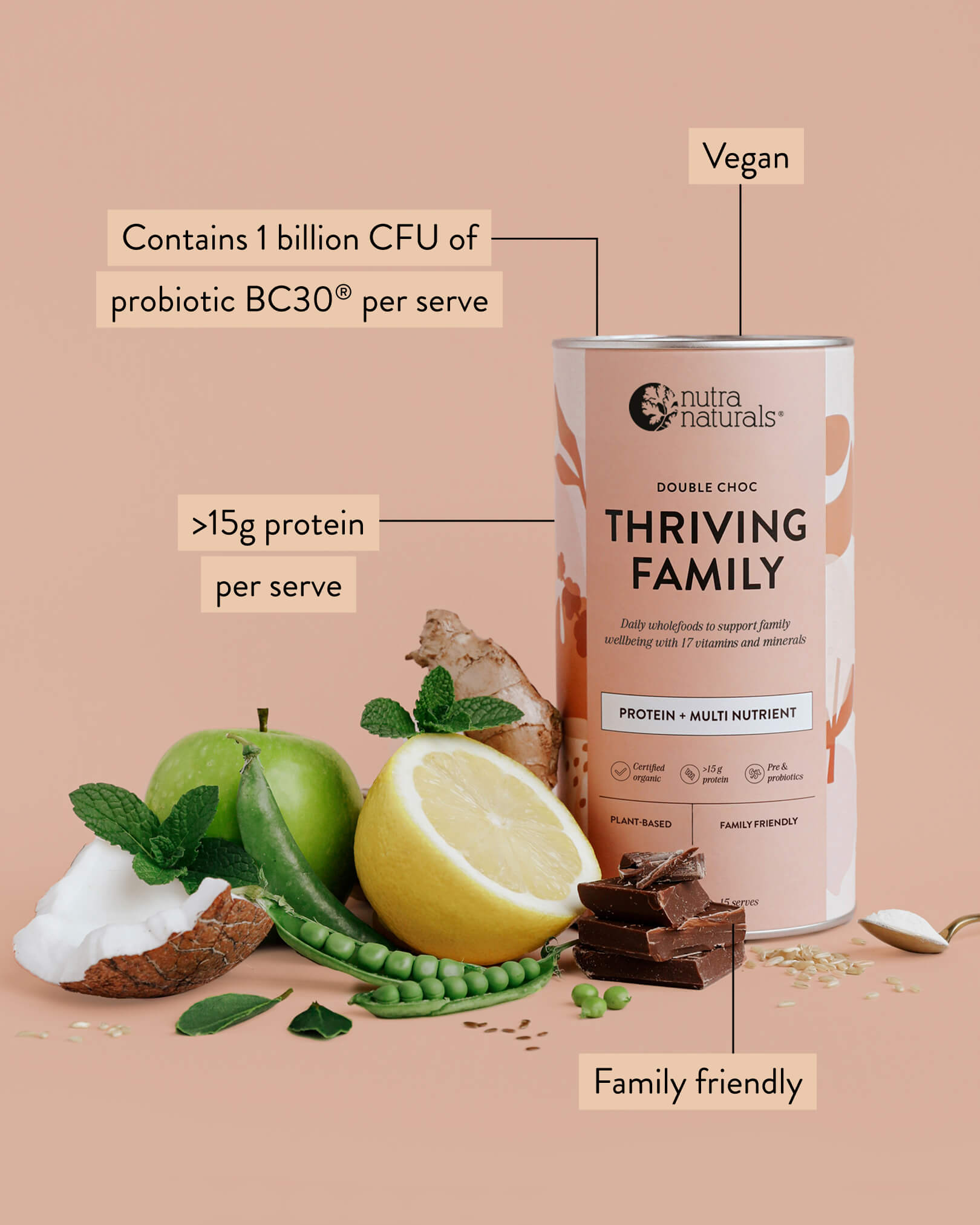Thriving Family Double Choc and its benefits