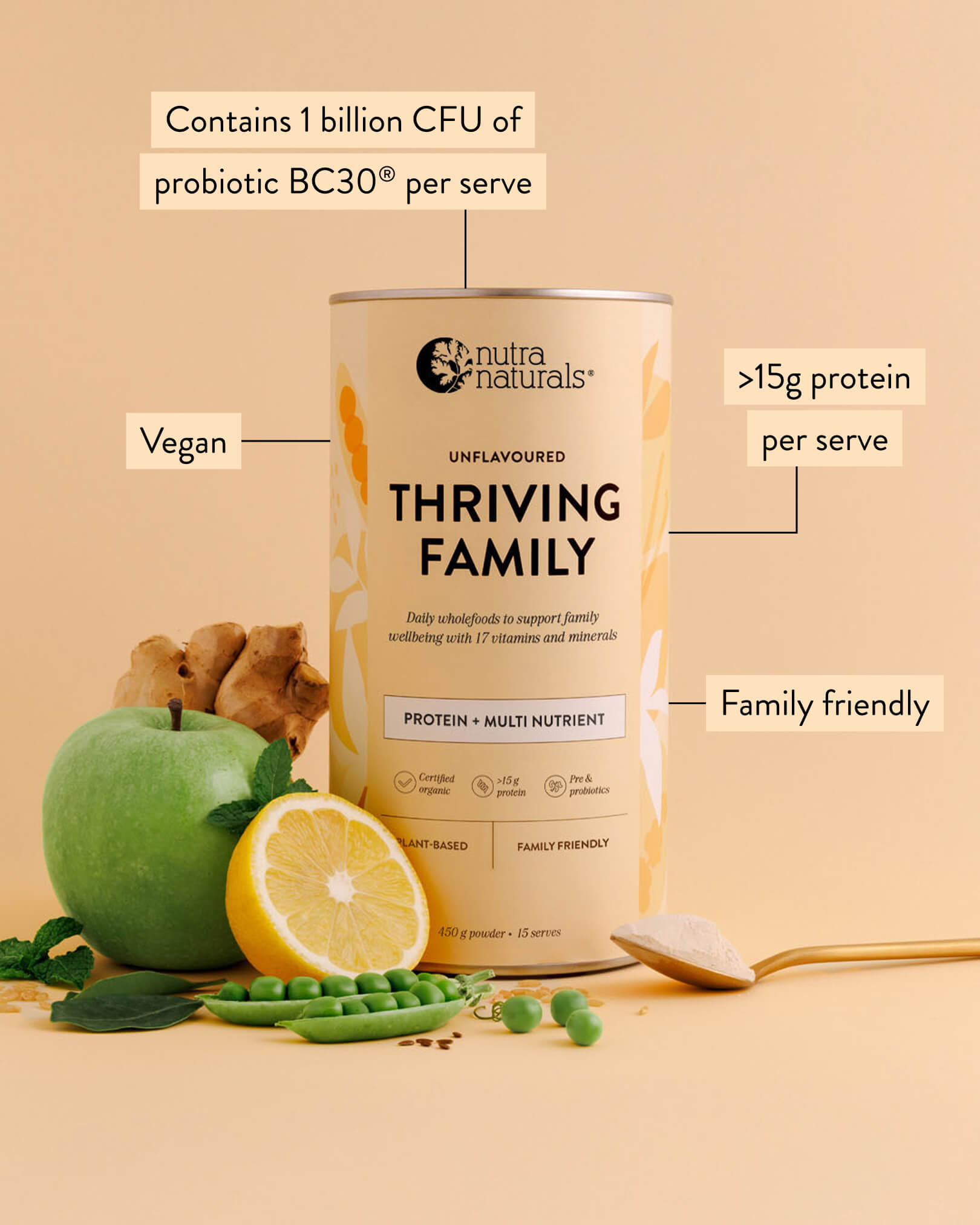 Thriving Family Unflavoured and its benefits